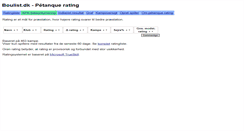 Desktop Screenshot of boulist.dk